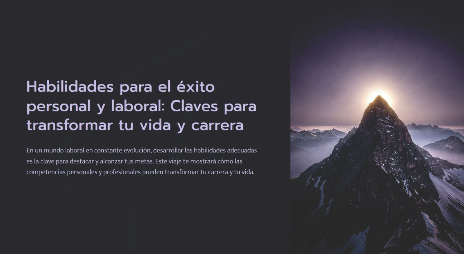 Diplomado Habilidades para el Exito